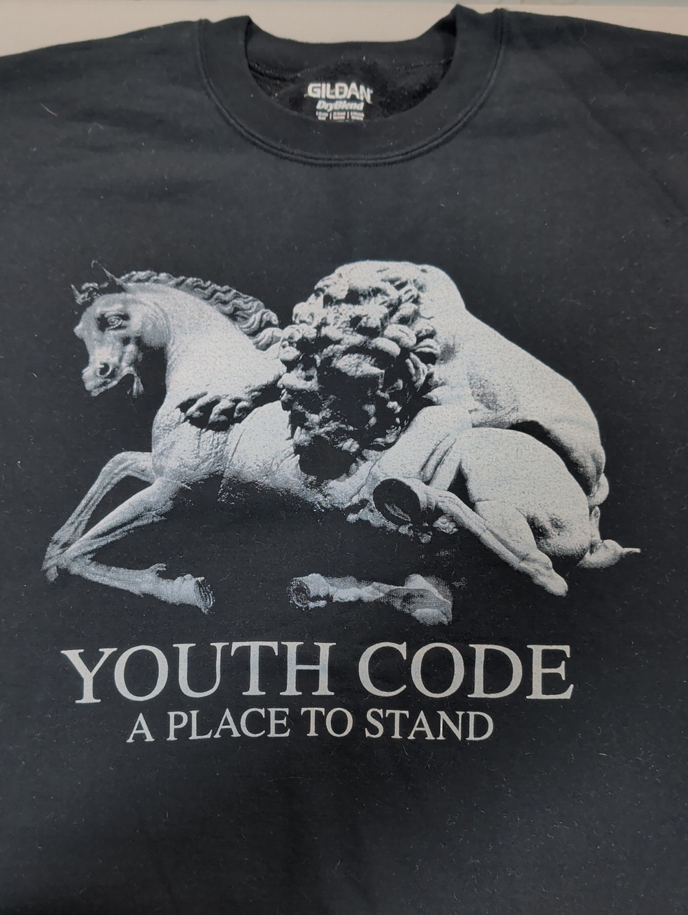 Youth Code - A Place To Stand Crewneck Sweatshirt - Size XXL